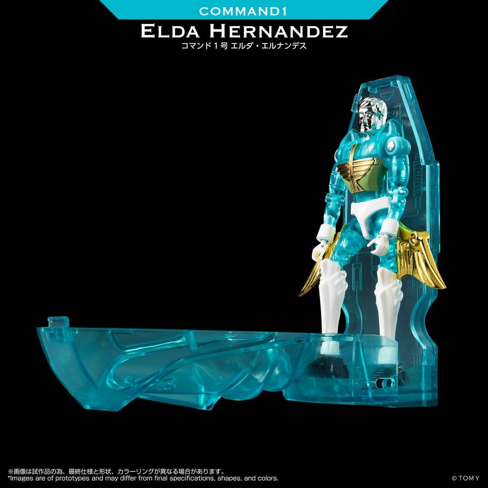 Microman Legacy Soul Actionfigur Command 1 Elda Hernandez