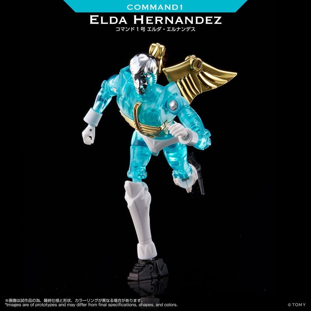 Microman Legacy Soul Actionfigur Command 1 Elda Hernandez