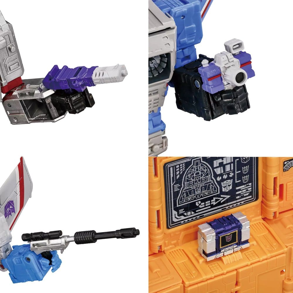 Transformers Dramatic Capture Series Actionfiguren 4er-Pack Decepticons Part 2