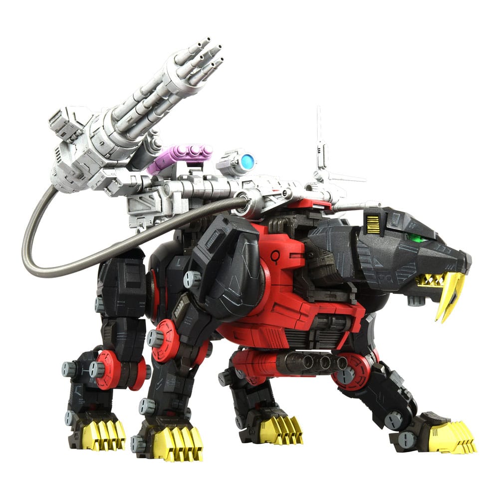 Zoids Plastic Model Kit 1/100 RMZ-006 Saber Tiger Schwarz Special (Reproduction) 19 cm         