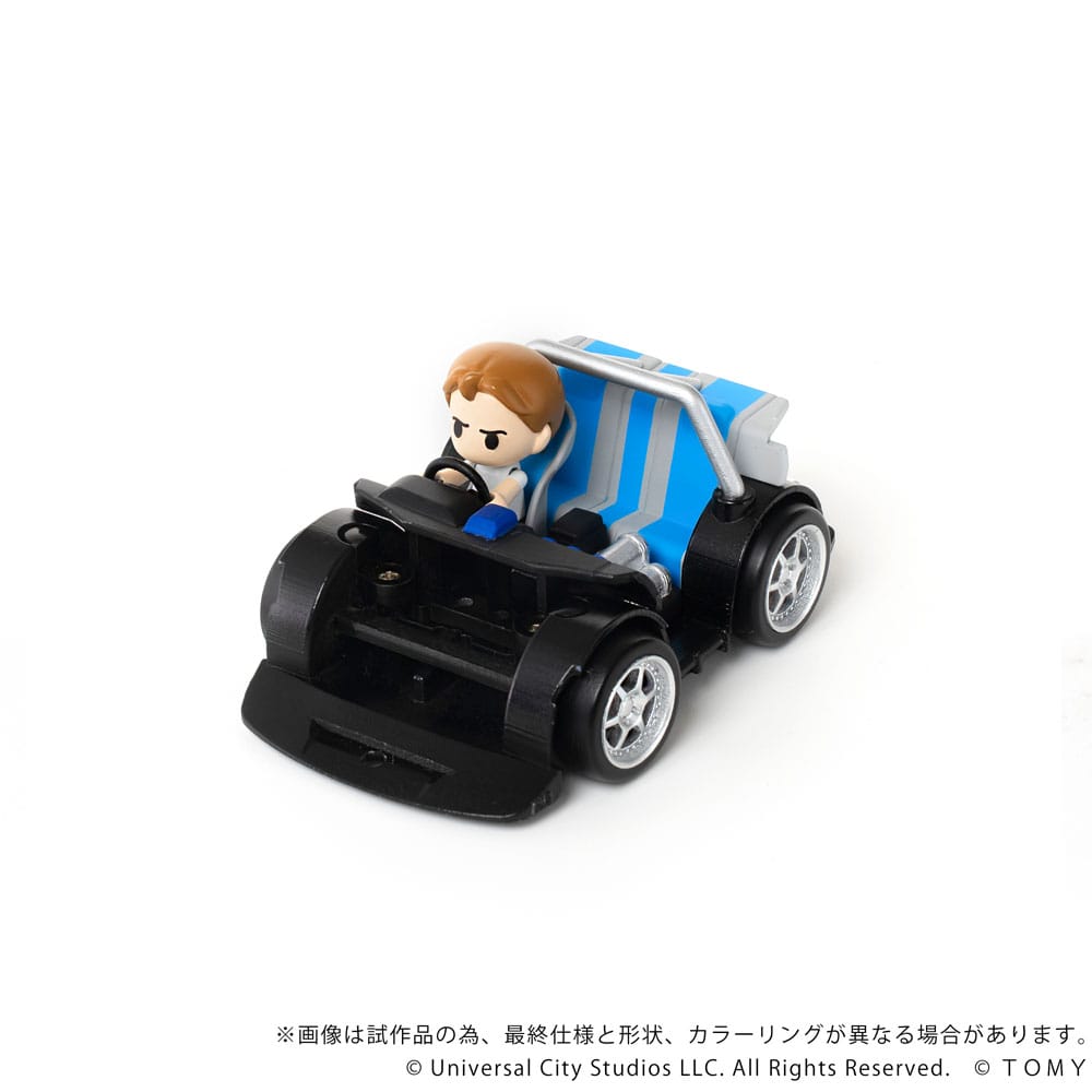 Fast & Furious Q-Village Fahrzeug mit Minifigur Nissan Skyline GT-R (R34) 9 cm
