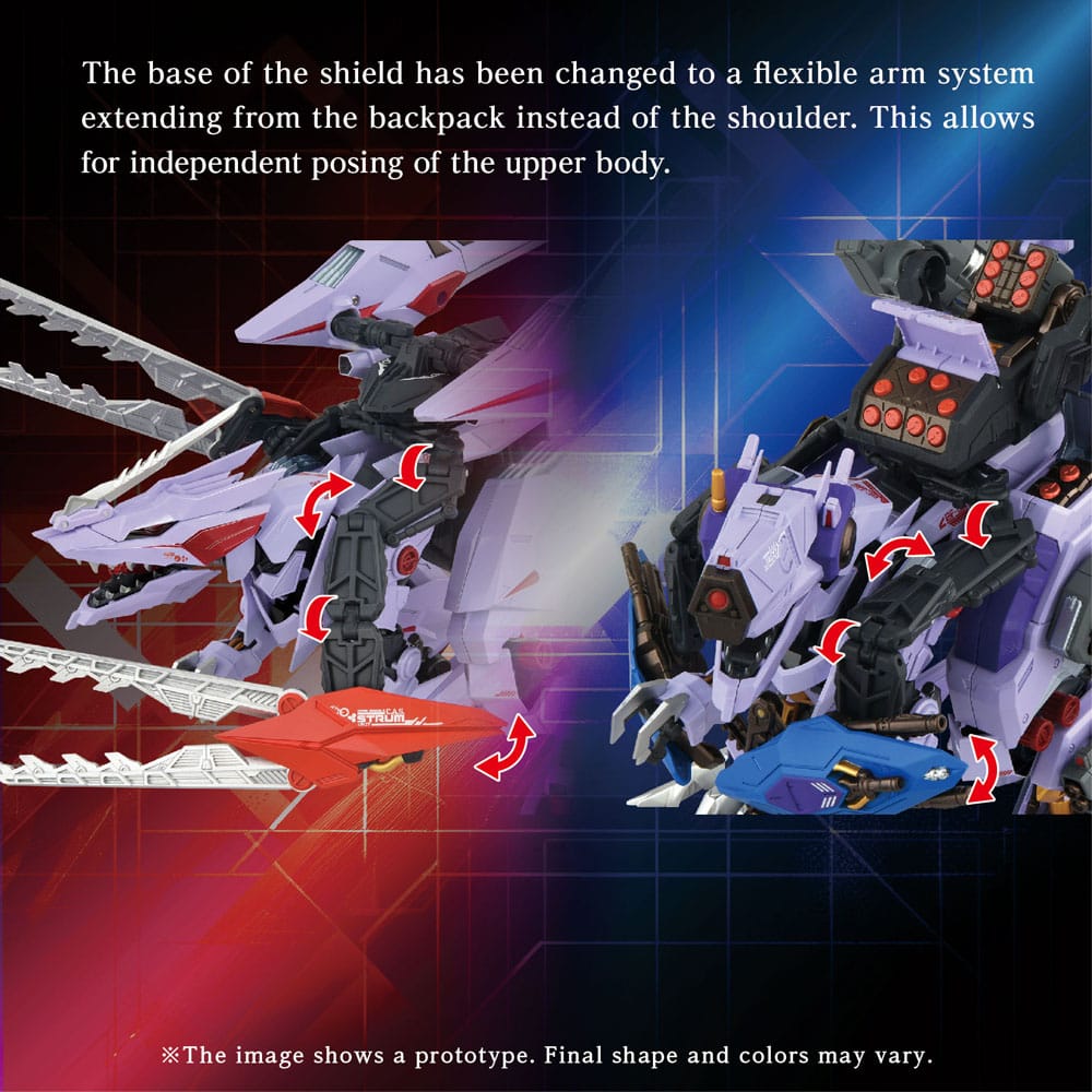 Zoids Model Kit Zubehör-Set AM-Z01CP Berserk Fury Sturm & Jagd Unit 