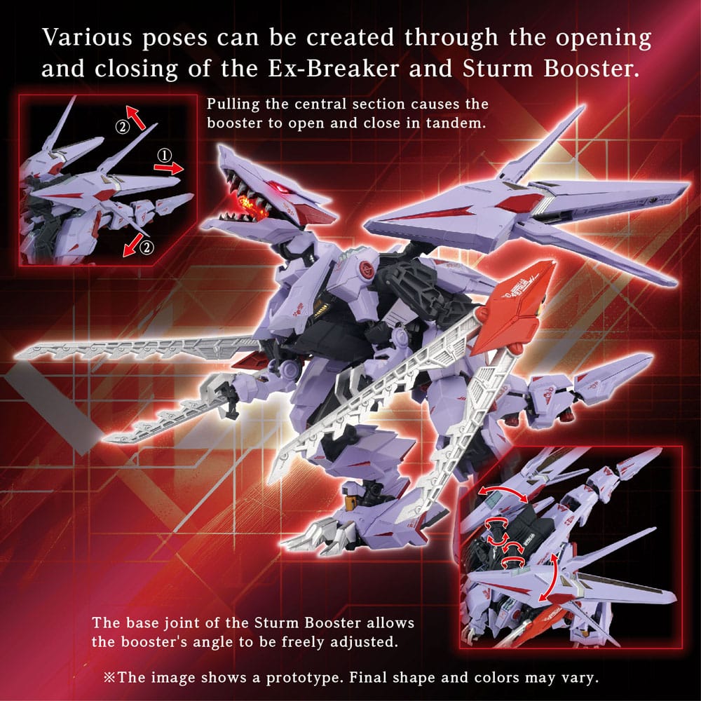 Zoids Model Kit Zubehör-Set AM-Z01CP Berserk Fury Sturm & Jagd Unit 