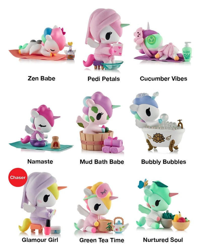 Unicorno Blind Box Figuren Sortiment Spa Day 7 cm (8)