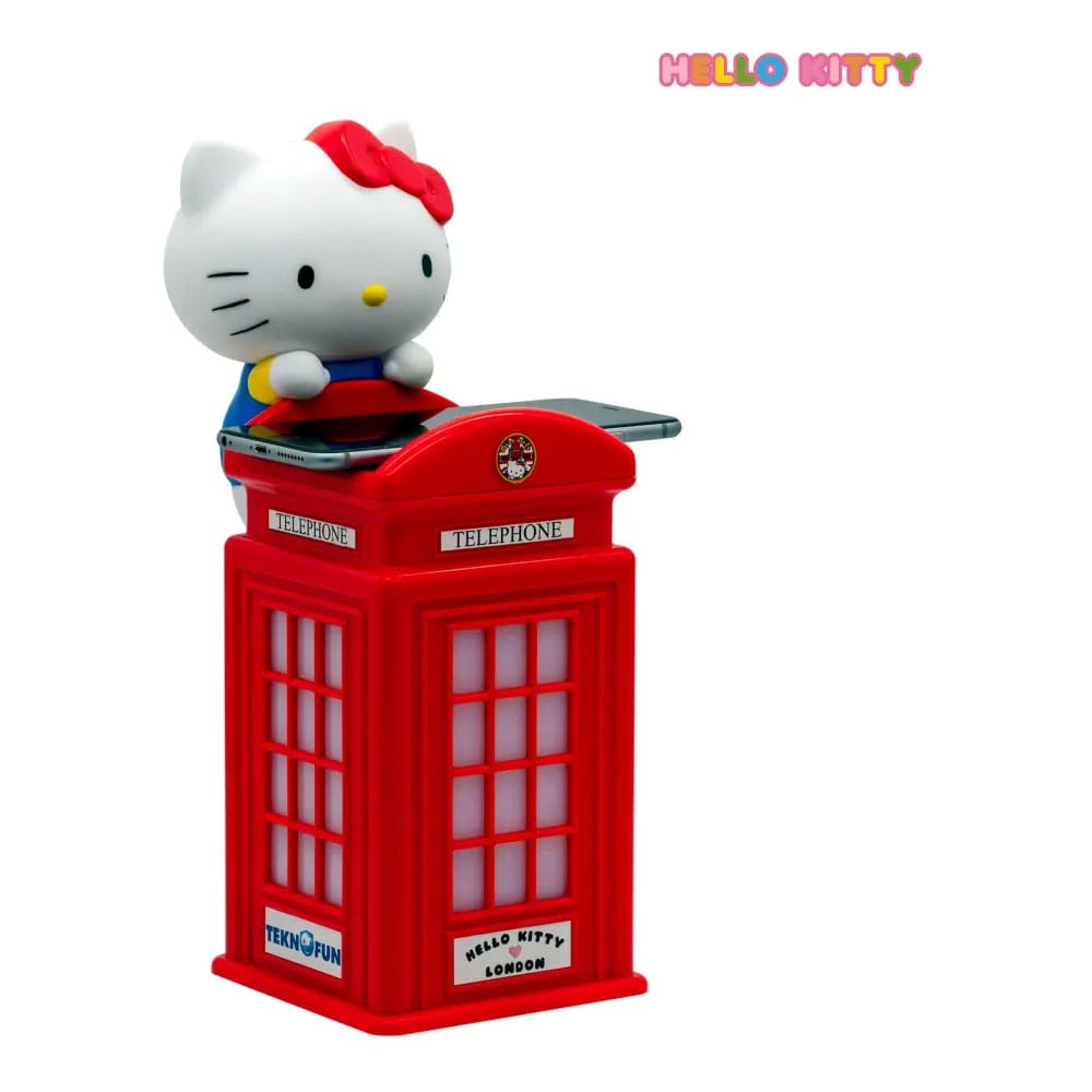 Hello Kitty Smartphone Wireless Ladegerät und Leuchte Hello Kitty 30 cm 