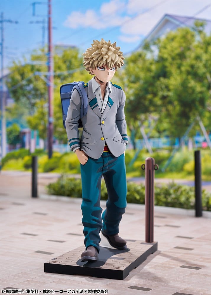My Hero Academia PVC Figur 1/8 Katsuki Bakugo U.A. High School Uniform 2Dimensioning version 23 cm