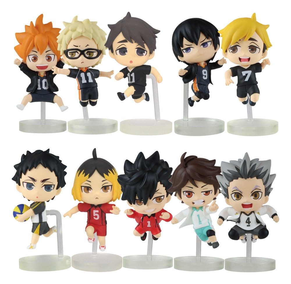Haikyu!! Twinchees Minifiguren Hoppin' 5 cm Blind Pack Display (24)        