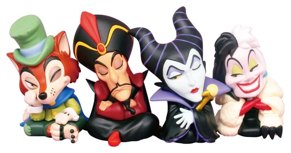 Disney Villains Twinchees Minifiguren Lil' Sleepers 5 cm Blind Pack Display (24)      