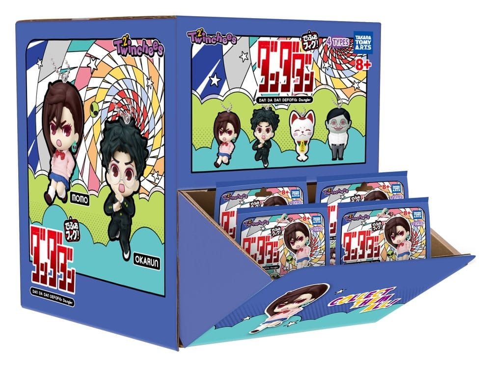 Dandadan Twinchees Dangler Minifiguren Defofig! 5 cm Blind Pack Display (24)           