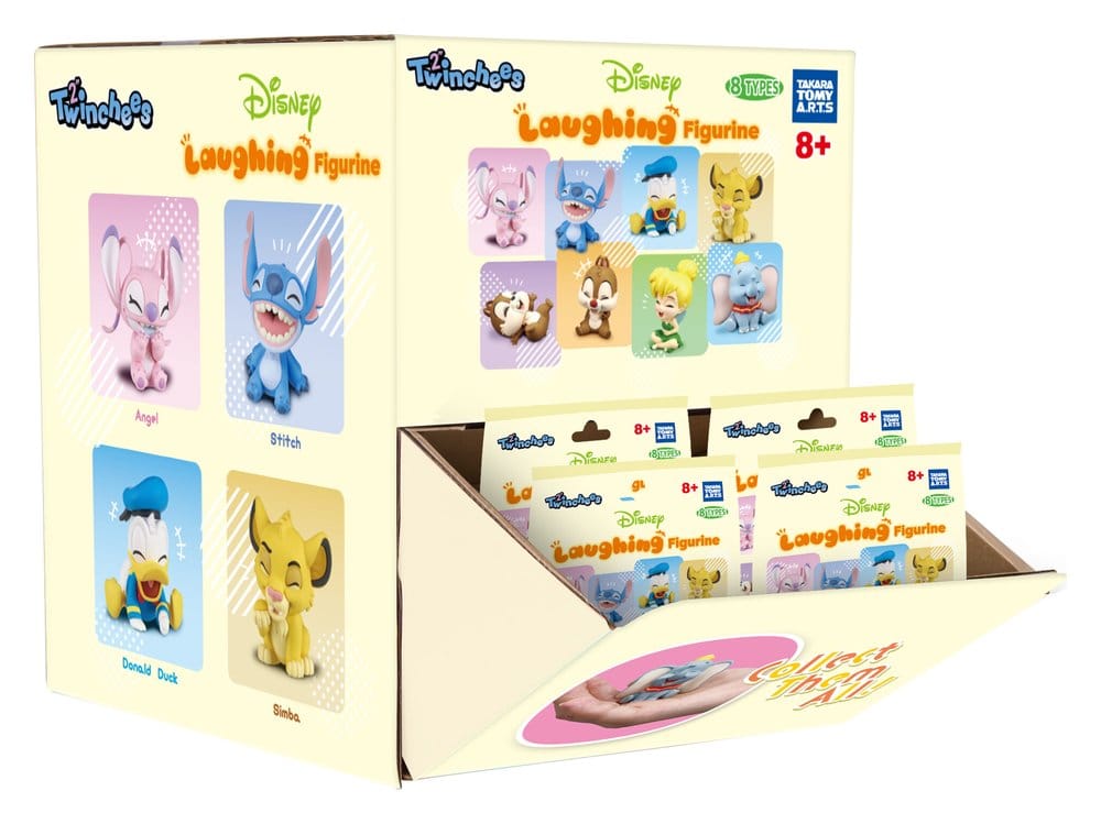 Disney Twinchees Minifiguren Laughing 5 cm Blind Pack Display (24)        