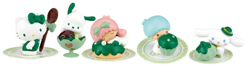 Sanrio Twinchees Minifiguren Hello Kitty & Friends Ich liebe Matcha 5 cm Blind Pack Display (24)
