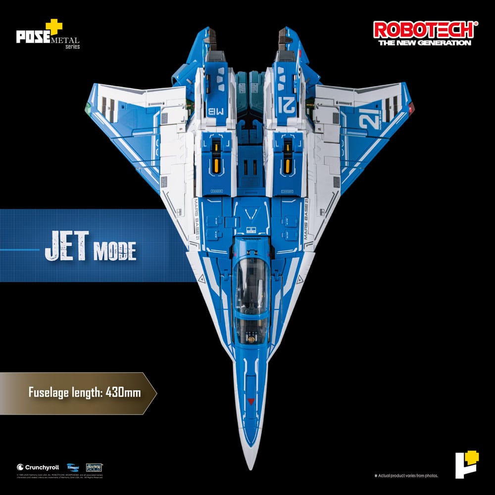 Robotech The New Generation 1/28 Actionfigur Combat Alpha Fighter 33 cm