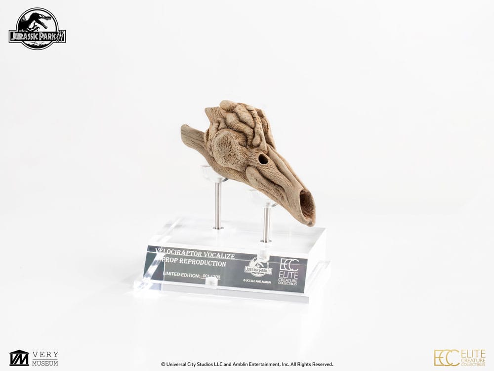 Jurassic Park III Prop Replik 1/1 Velociraptor Resonance Chamber 18 cm