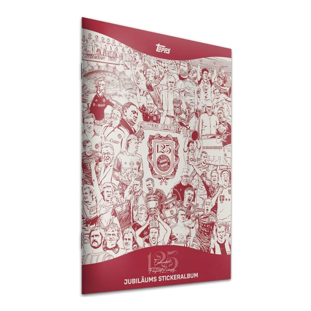 125 Jahre FC Bayern München Sticker Collection Album *Deutsche Version*
