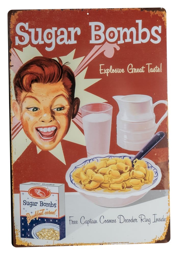 Fallout Me­tall­schild Sugar Bombs