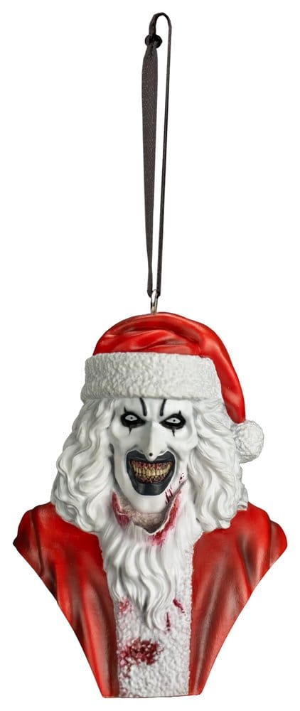 Terrifier 3 Christbaumanhänger Santa Art the Clown   