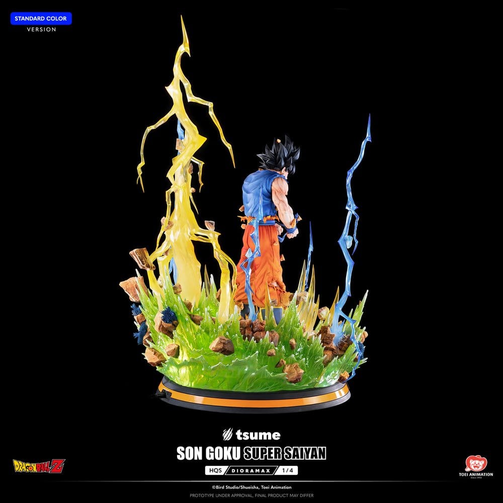 Dragon Ball Z HQS Dioramax Figur 1/4 Son Goku Super Saiyan 51 cm