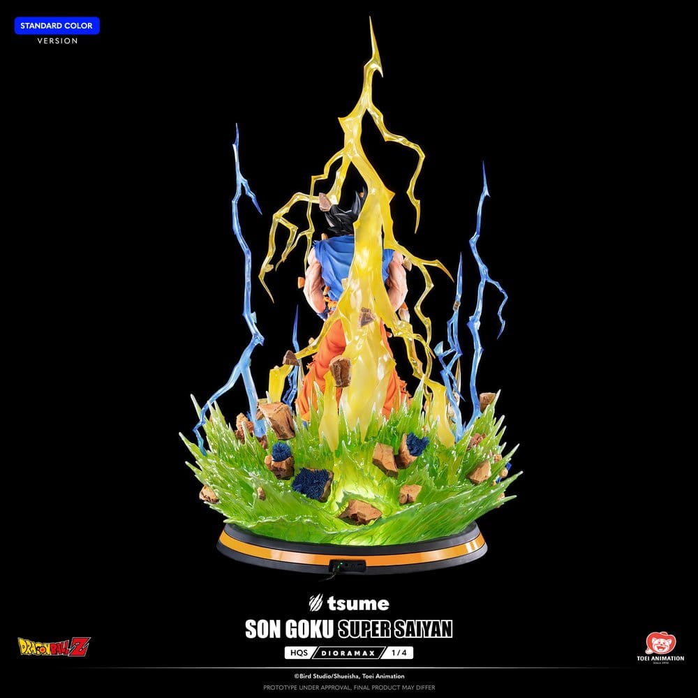 Dragon Ball Z HQS Dioramax Figur 1/4 Son Goku Super Saiyan 51 cm