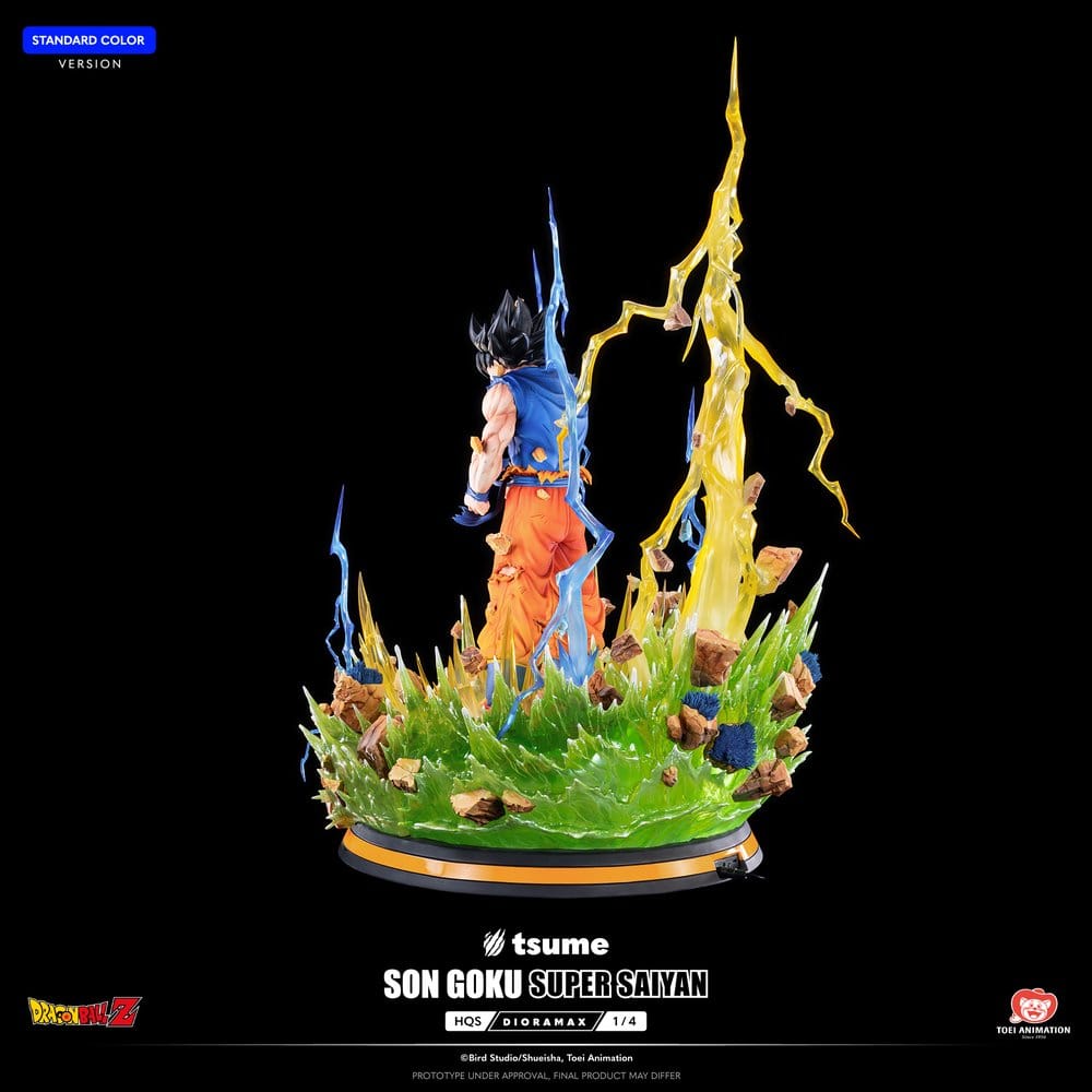 Dragon Ball Z HQS Dioramax Figur 1/4 Son Goku Super Saiyan 51 cm