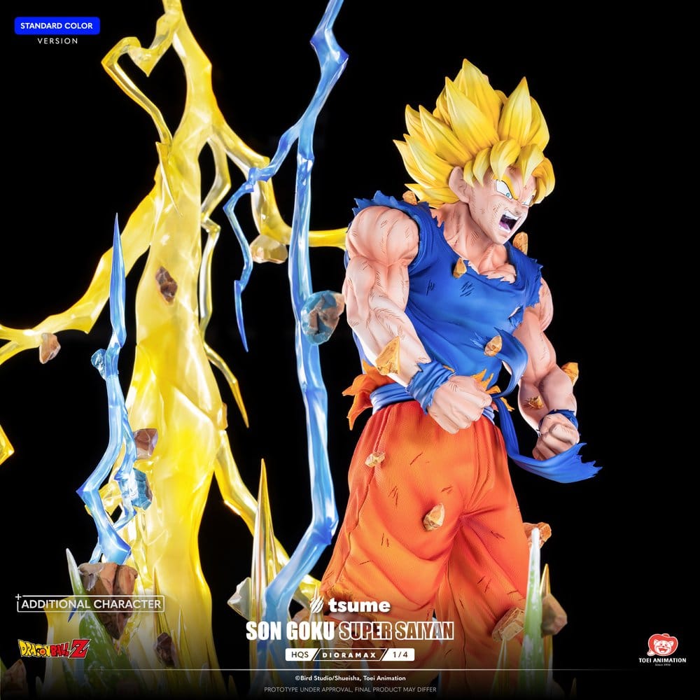 Dragon Ball Z HQS Dioramax Figur 1/4 Son Goku Super Saiyan 51 cm
