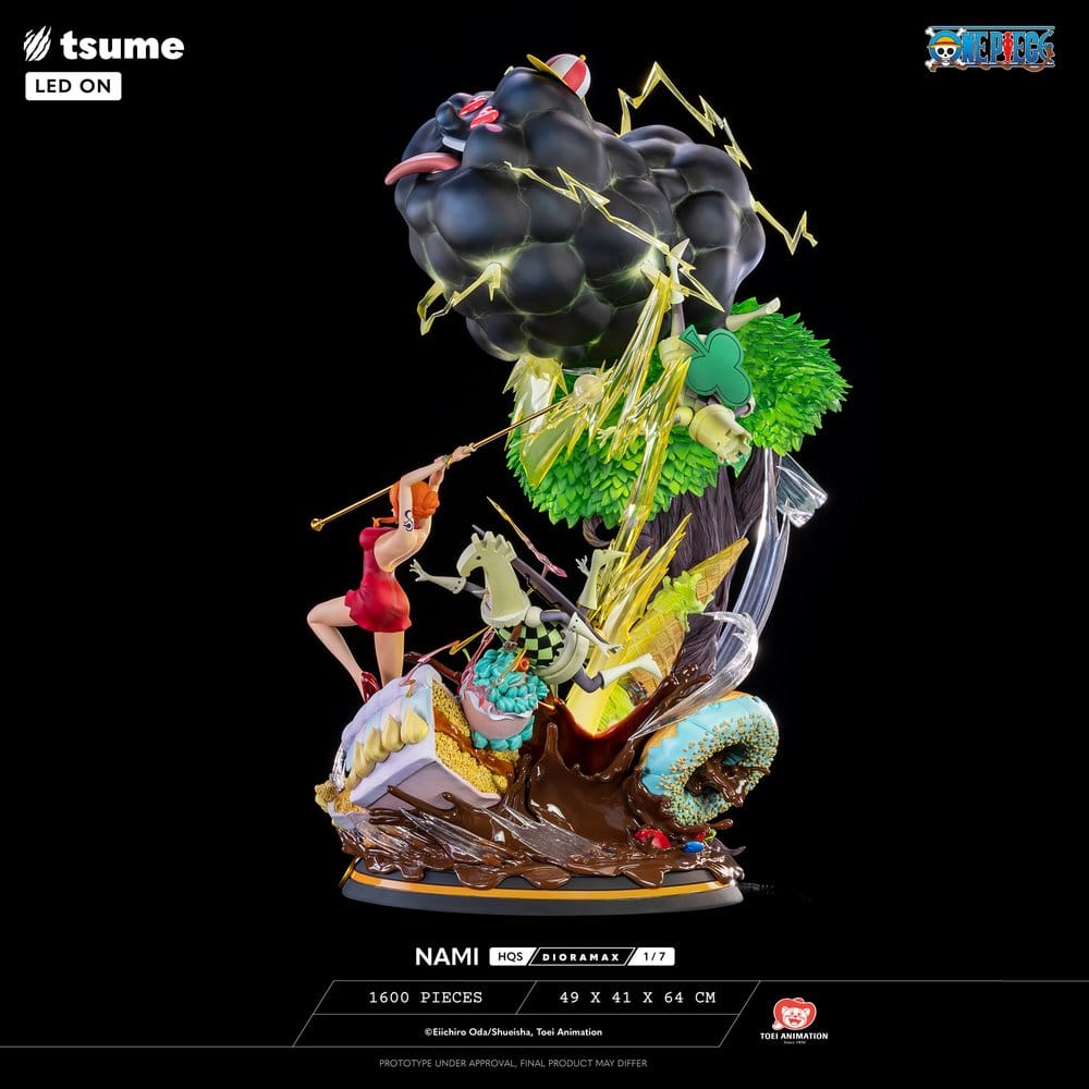 One Piece HQS Dioramax Figur 1/6 Nami 64 cm
