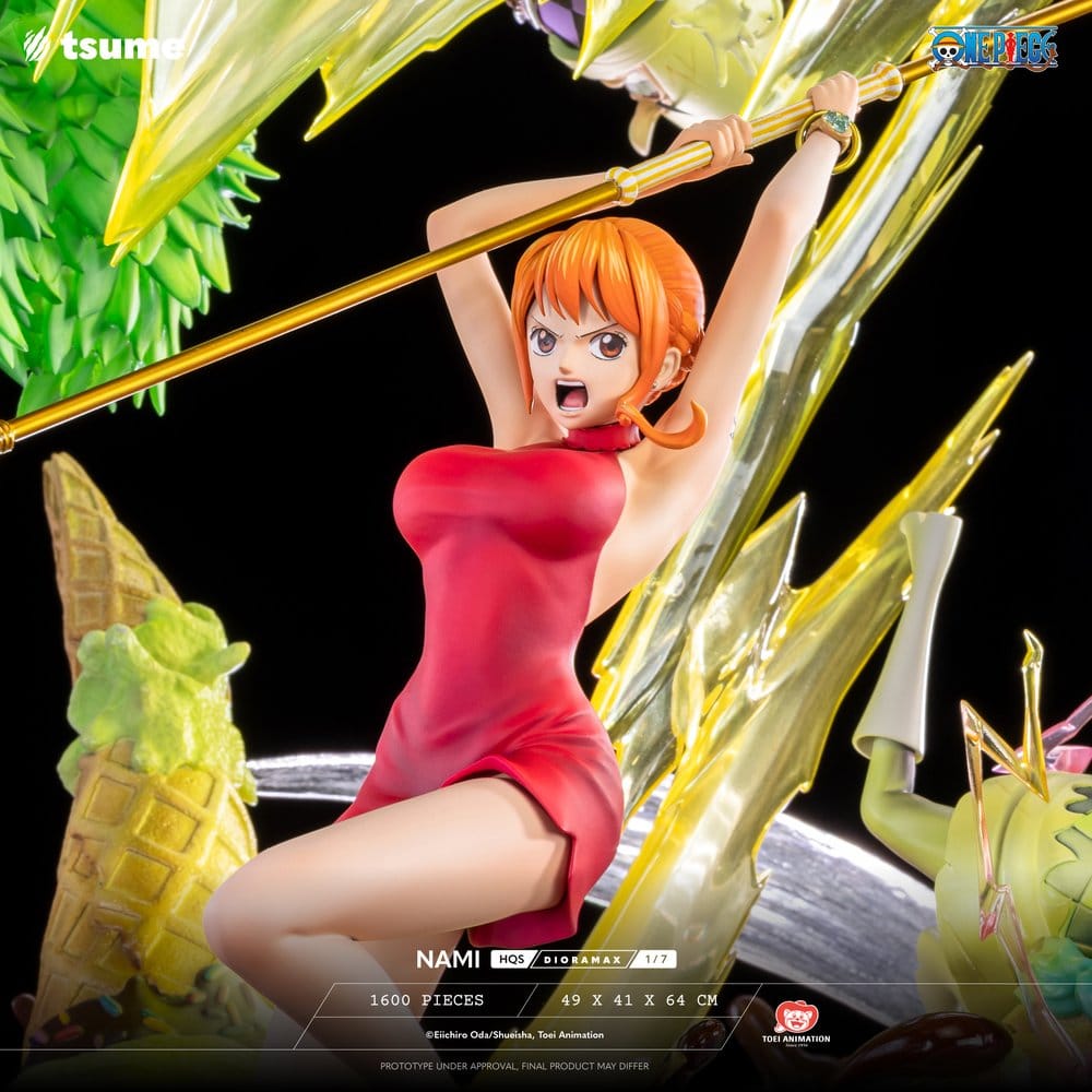 One Piece HQS Dioramax Figur 1/6 Nami 64 cm