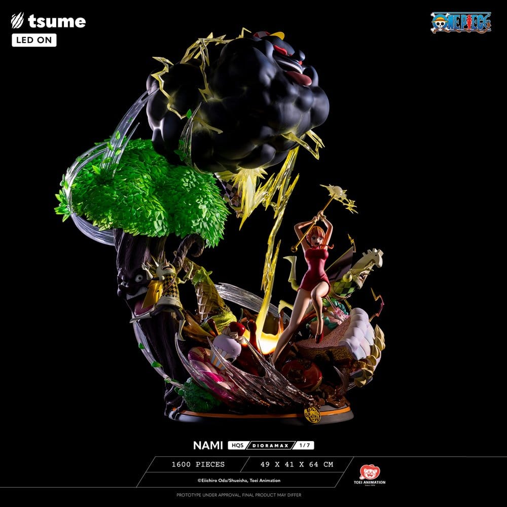 One Piece HQS Dioramax Figur 1/6 Nami 64 cm