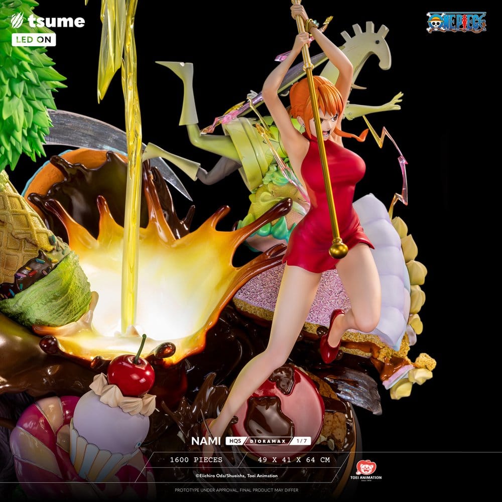 One Piece HQS Dioramax Figur 1/6 Nami 64 cm