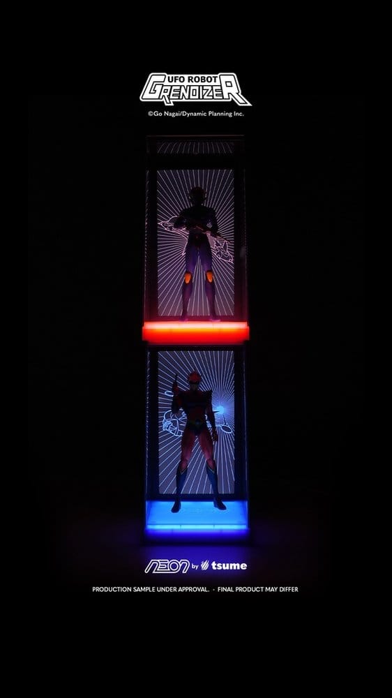Grendizer Neon Figur 1/9 Duke Fleed - Actarus 25 cm