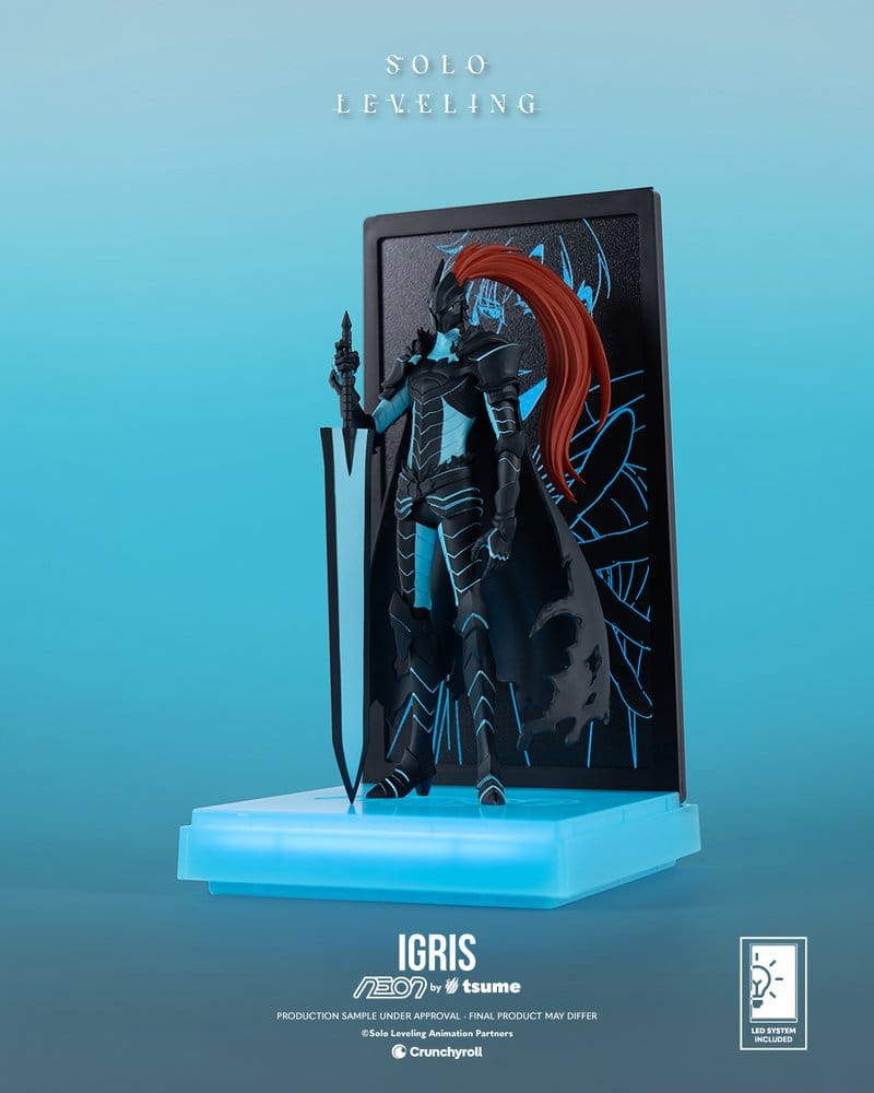 Solo Leveling Neon Figur 1/9 Igris 20 cm