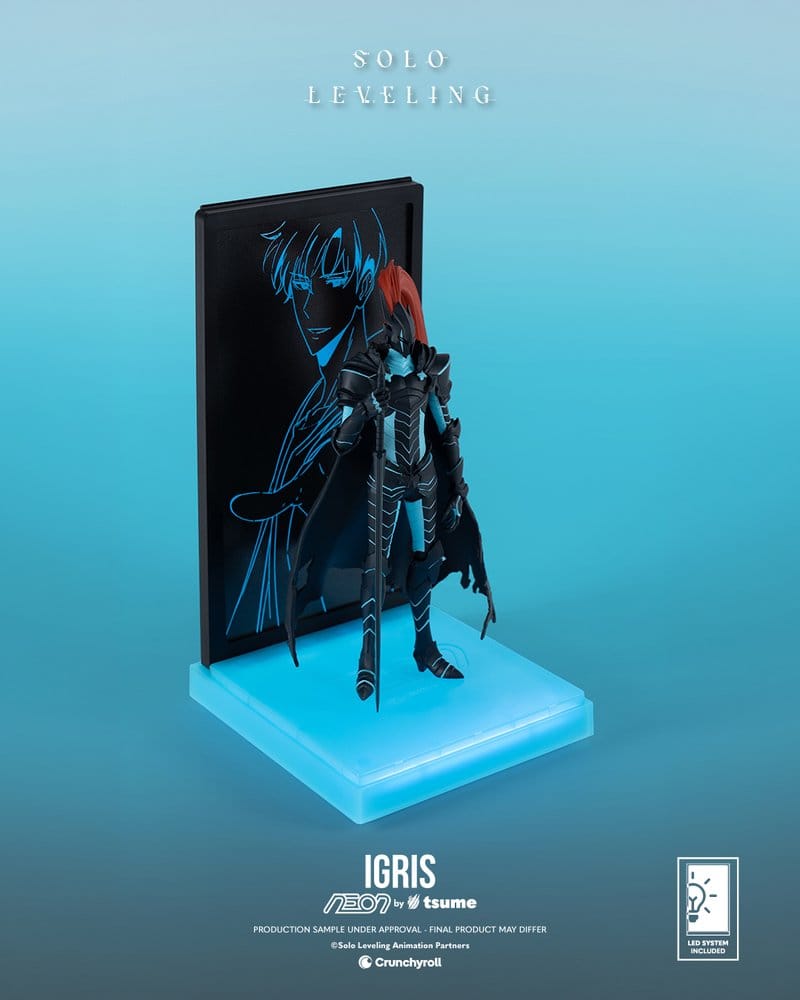 Solo Leveling Neon Figur 1/9 Igris 20 cm