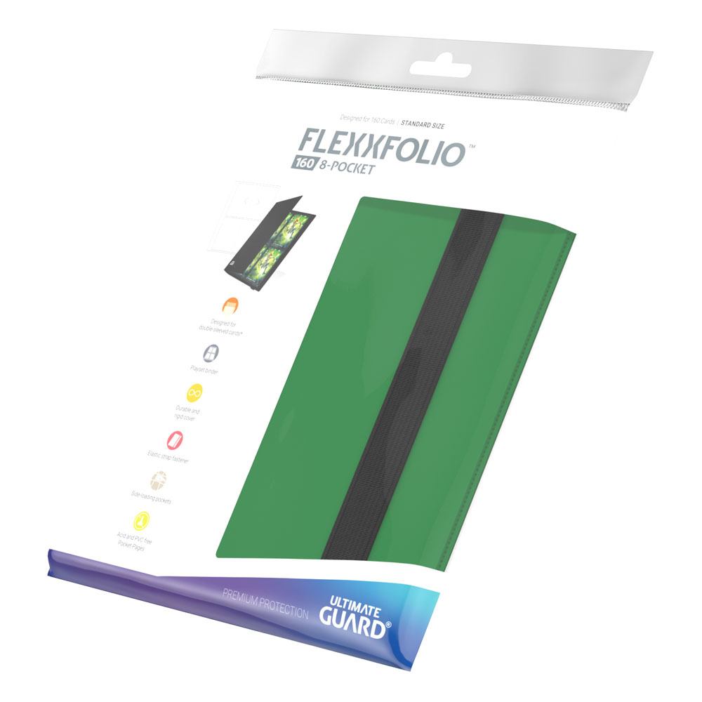 Ultimate Guard Flexxfolio 160 - 8-Pocket Grün