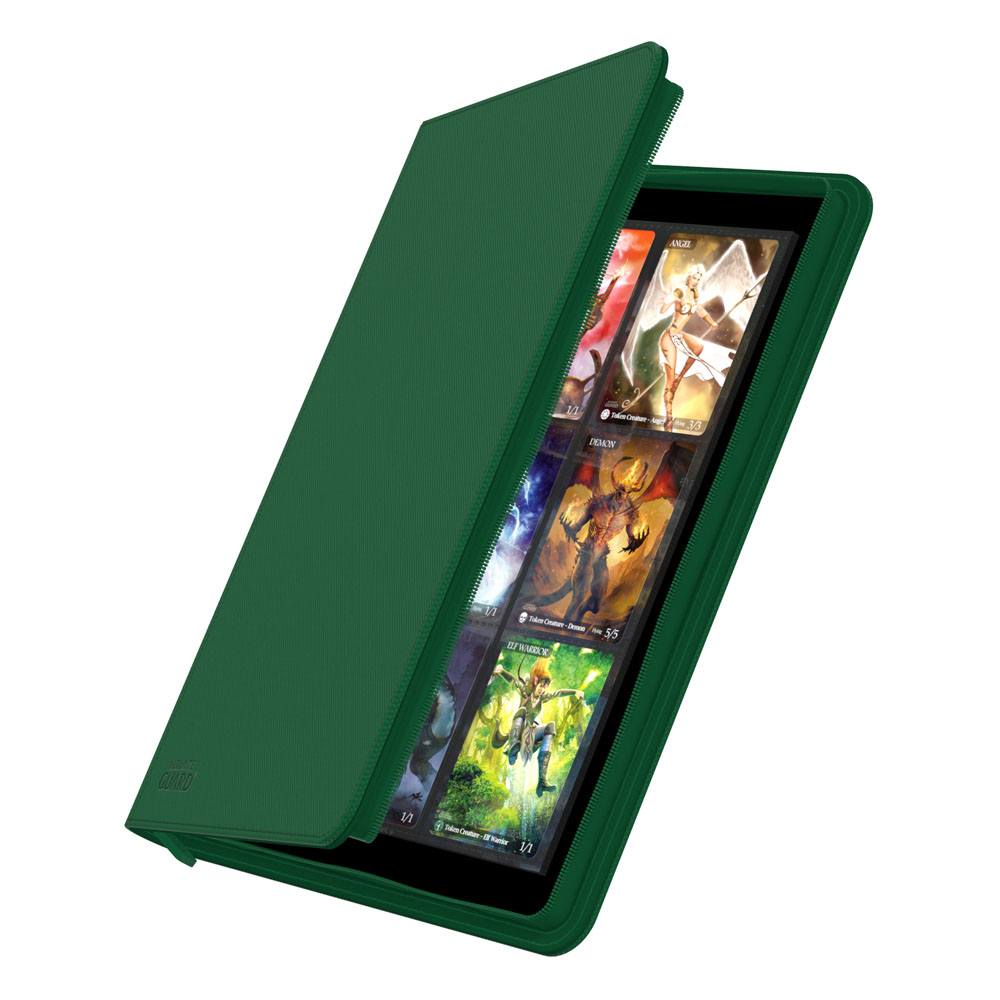 Ultimate Guard Zipfolio 360 - 18-Pocket XenoSkin Grün