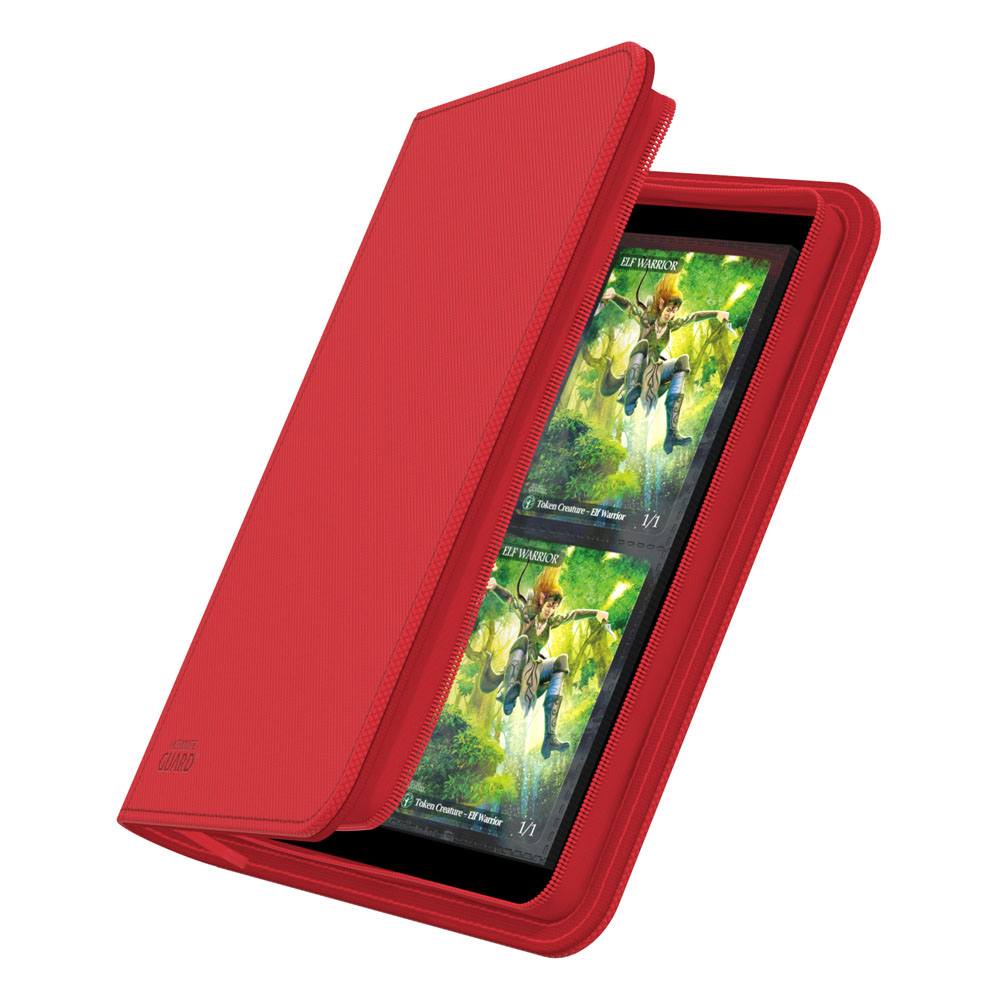 Ultimate Guard Zipfolio 160 - 8-Pocket XenoSkin Rot