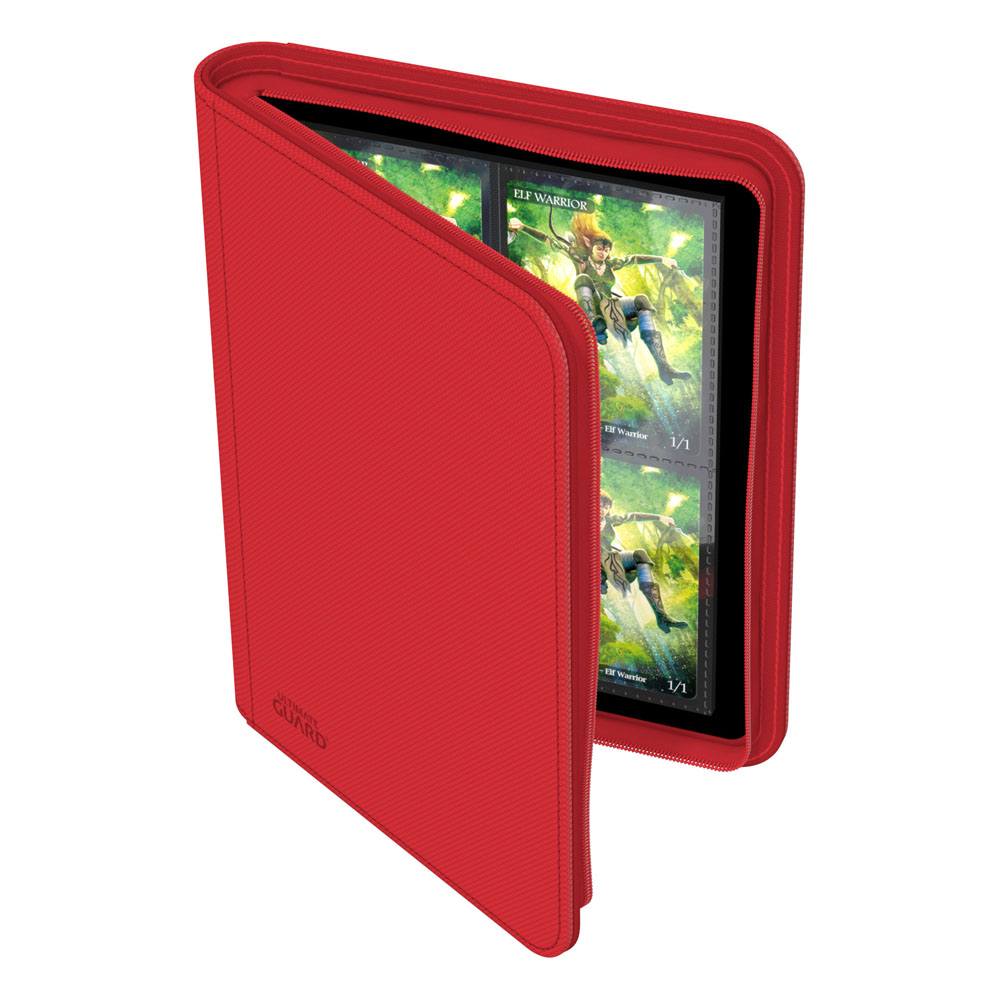 Ultimate Guard Zipfolio 160 - 8-Pocket XenoSkin Rot