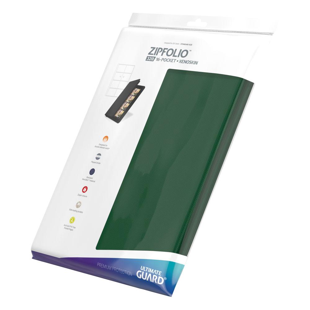 Ultimate Guard Zipfolio 320 - 16-Pocket XenoSkin Grün