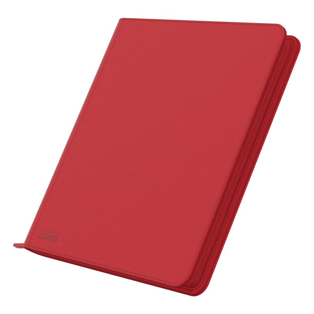 Ultimate Guard Zipfolio 480 - 24-Pocket XenoSkin (Quadrow) - Rot