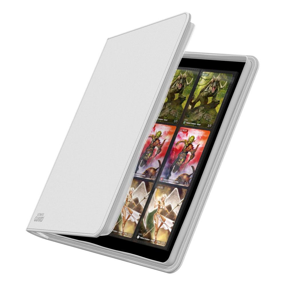 Ultimate Guard Zipfolio 480 - 24-Pocket XenoSkin (Quadrow) - Weiß