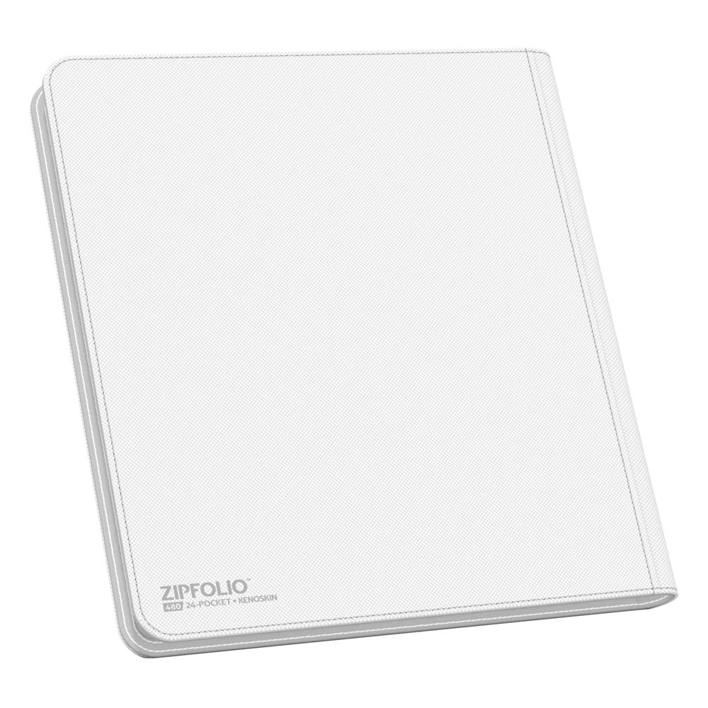 Ultimate Guard Zipfolio 480 - 24-Pocket XenoSkin (Quadrow) - Weiß