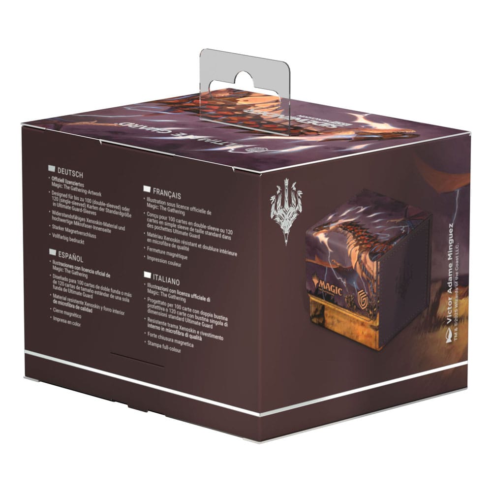 Ultimate Guard Sidewinder 100+ Xenoskin Magic: The Gathering "Tarkir: Dragonstorm" Ghostfire -  Neriv, Heart of the Storm