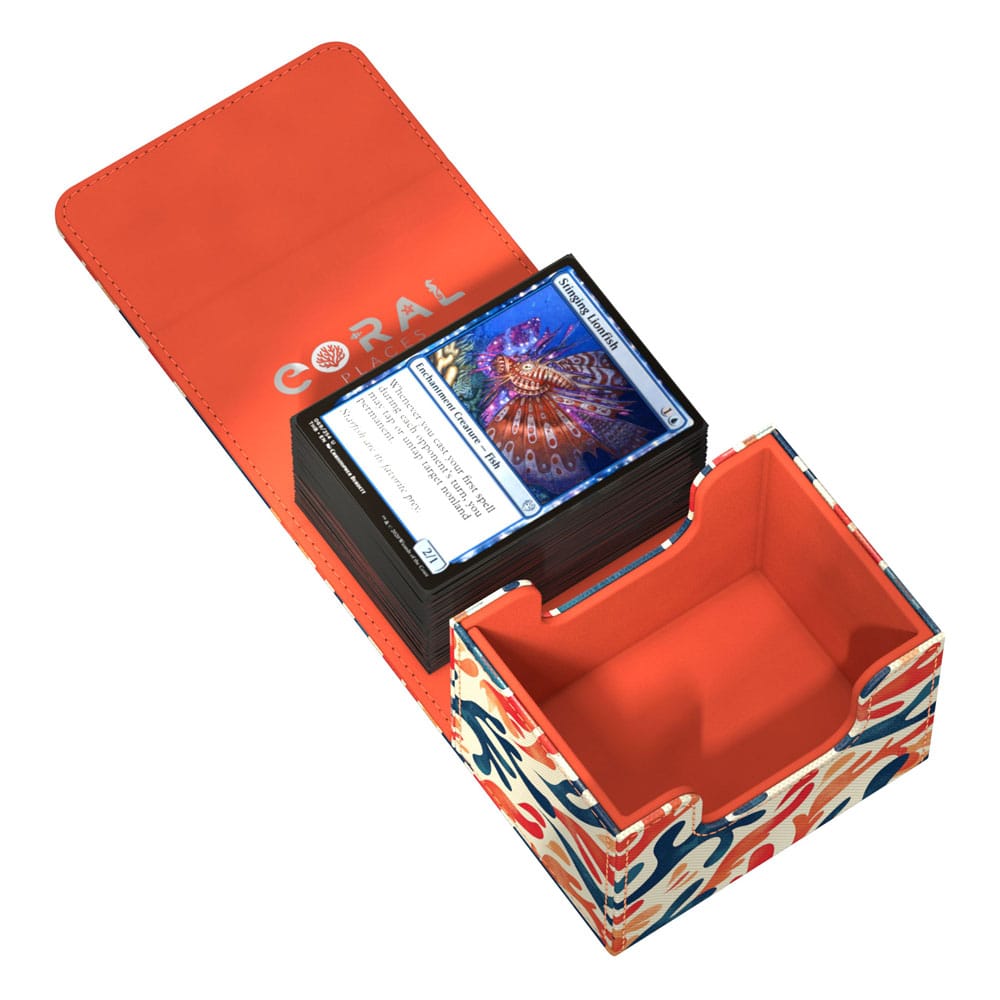 Ultimate Guard Sidewinder 100+ Xenoskin 2025 Exclusive "Coral Places" - Mellow Sea