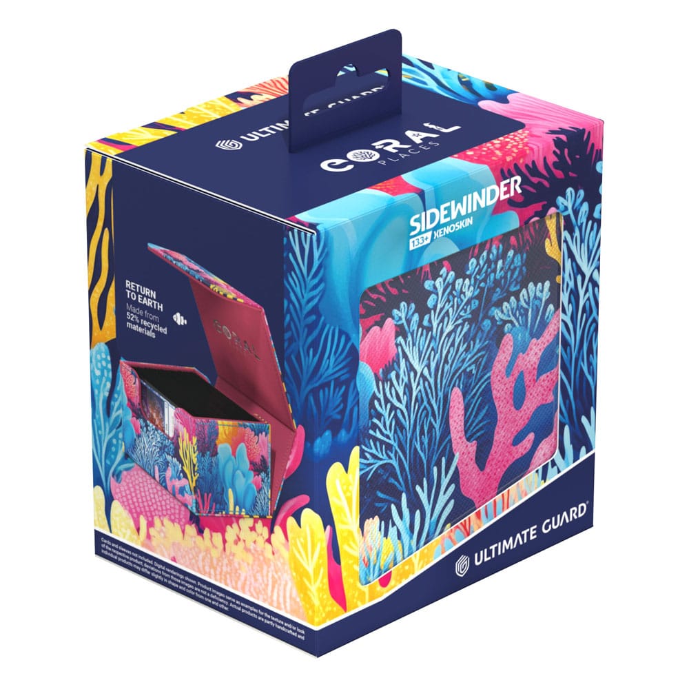 Ultimate Guard Sidewinder 133+ Xenoskin "Coral Places" - Coral Garden