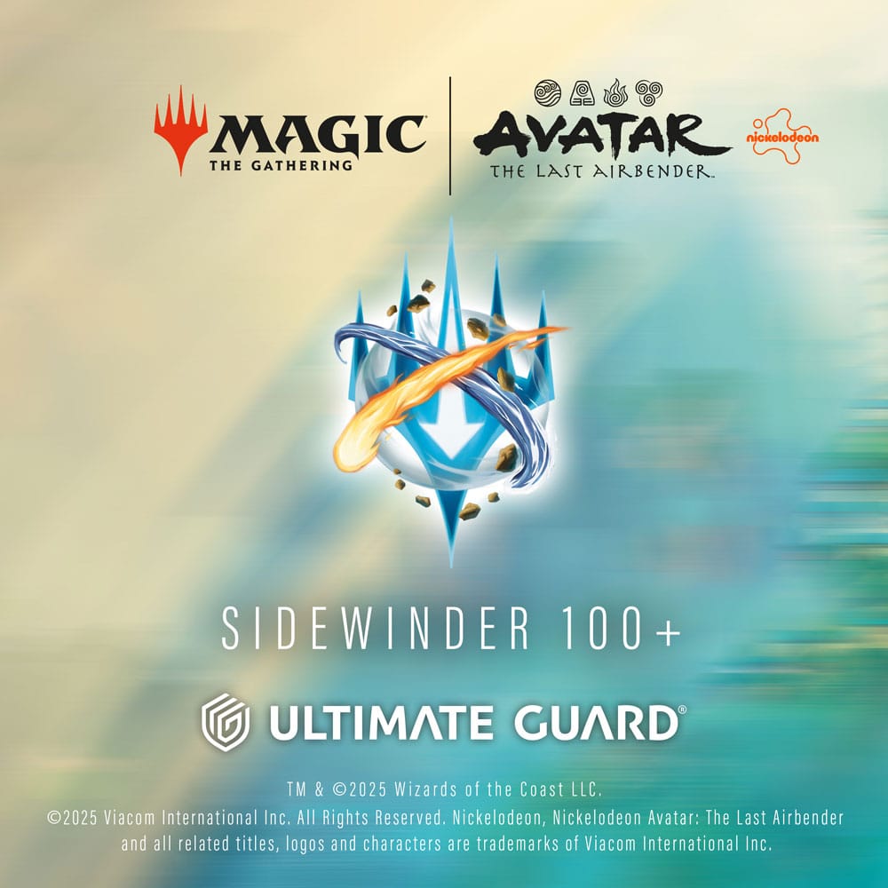 Ultimate Guard Sidewinder 100+ Xenoskin Magic: The Gathering | Avatar: The Last Airbender - Legendary Blue Rare (Alternate Art)
