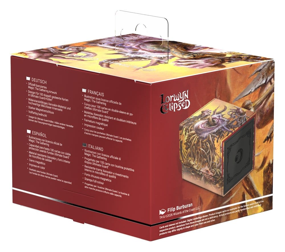 Ultimate Guard Sidewinder 100+ Xenoskin Magic: The Gathering "Lorwyn Eclipsed" - Gristle Glutton