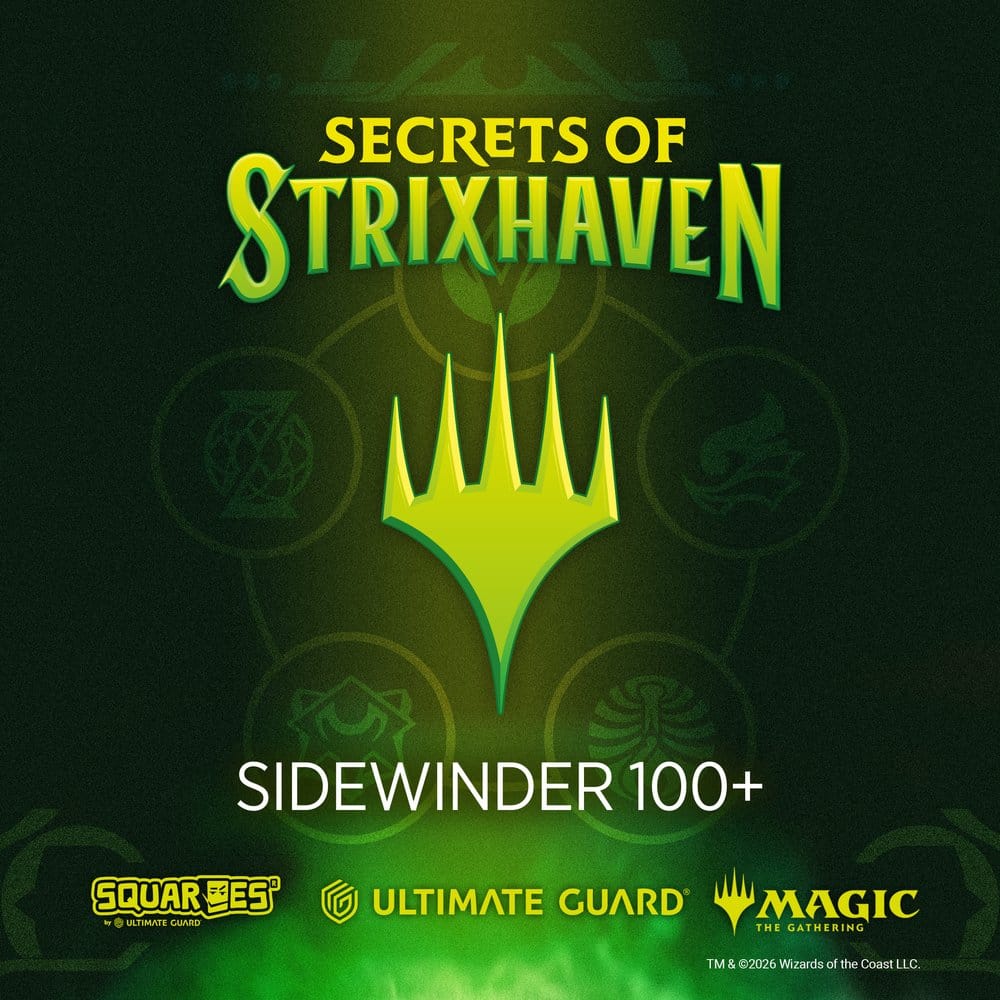 Ultimate Guard Sidewinder 100+ Xenoskin Magic: The Gathering "Secrets of Strixhaven" - Blue Mythic 2 (Alternate Art)