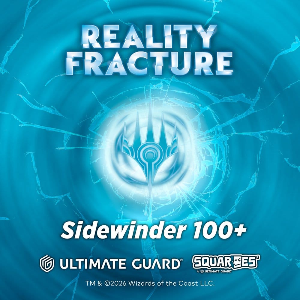 Ultimate Guard Sidewinder 100+ Xenoskin Magic: The Gathering "Reality Fracture" - Red Mythic 