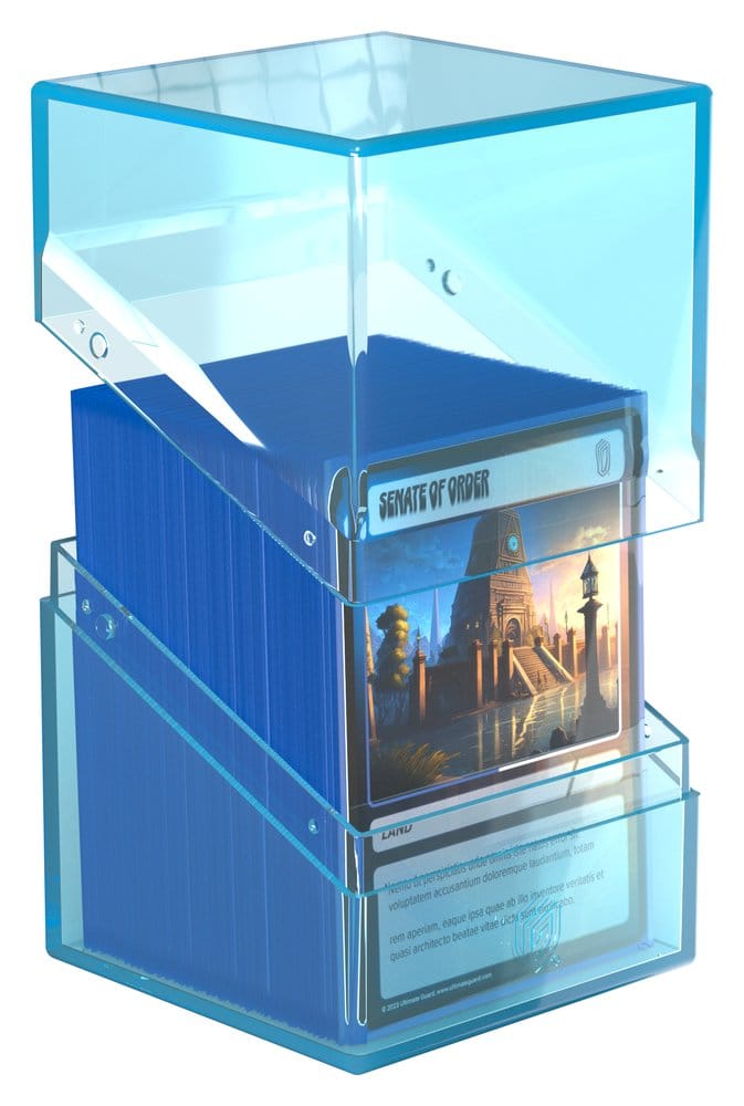 Ultimate Guard Boulder 100+ Clear - Aquamarine