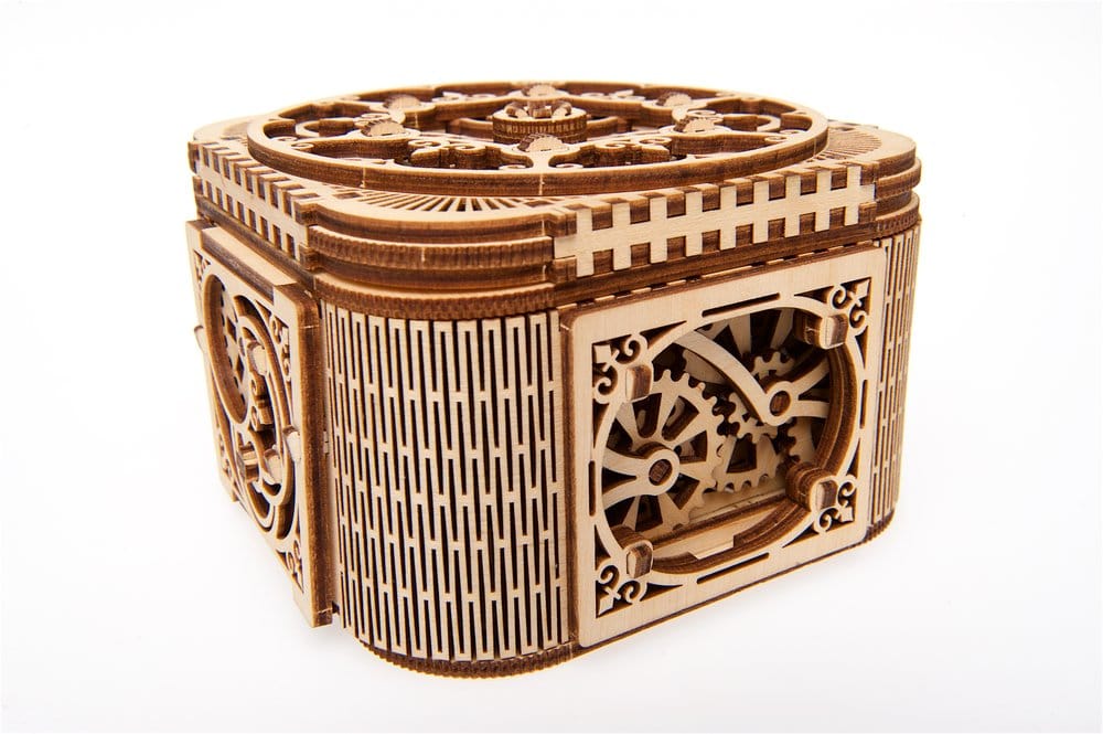 Ugears 3D-Holzpuzzle Schatzkästchen