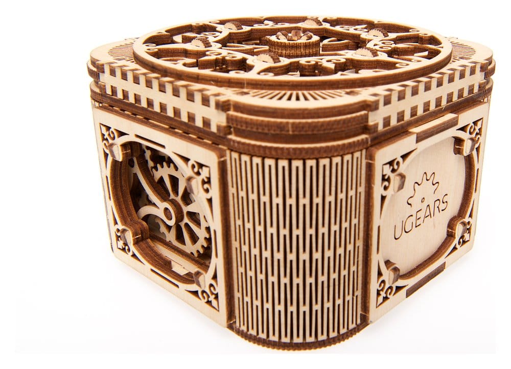 Ugears 3D-Holzpuzzle Schatzkästchen