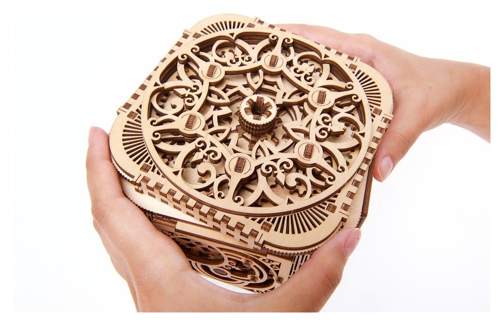 Ugears 3D-Holzpuzzle Schatzkästchen